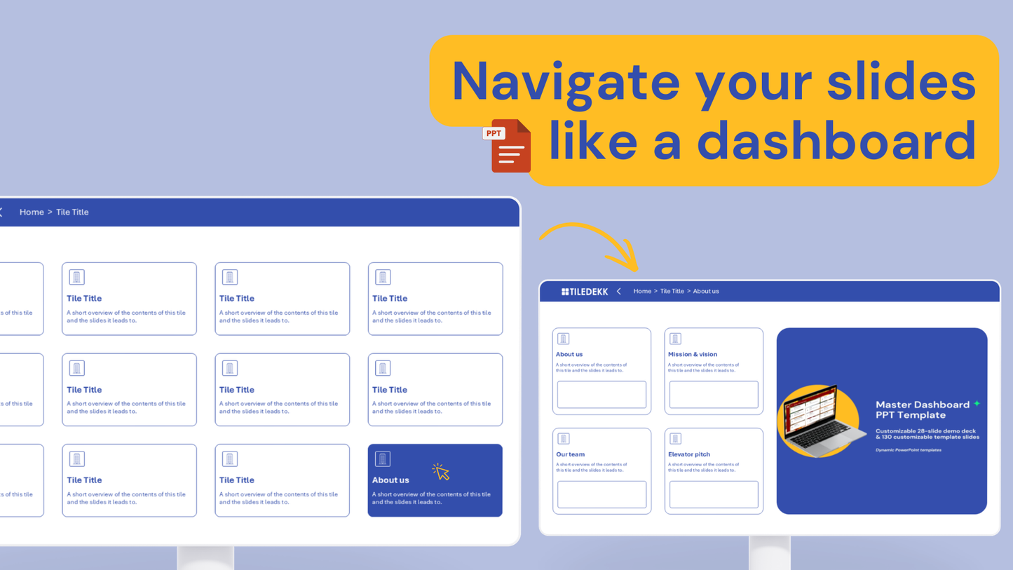 Tiledekk Essential - Custom Interactive PowerPoint