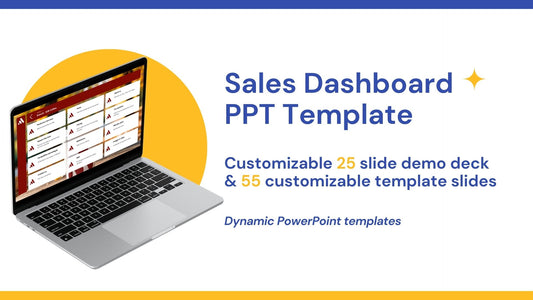 Sales Dashboard Template - Interactive PowerPoint